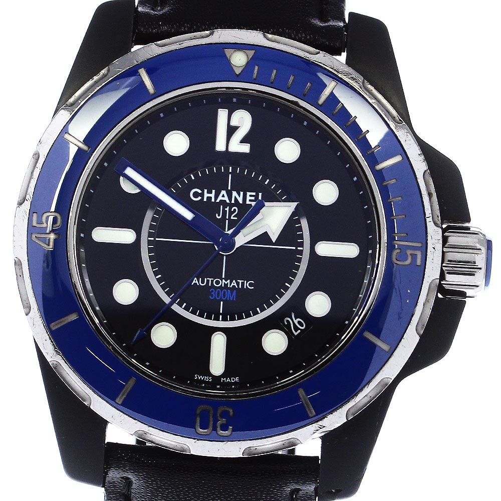 シャネル CHANEL H2559 J12 マリーン デイト 自動巻き メンズ _791585【中古】