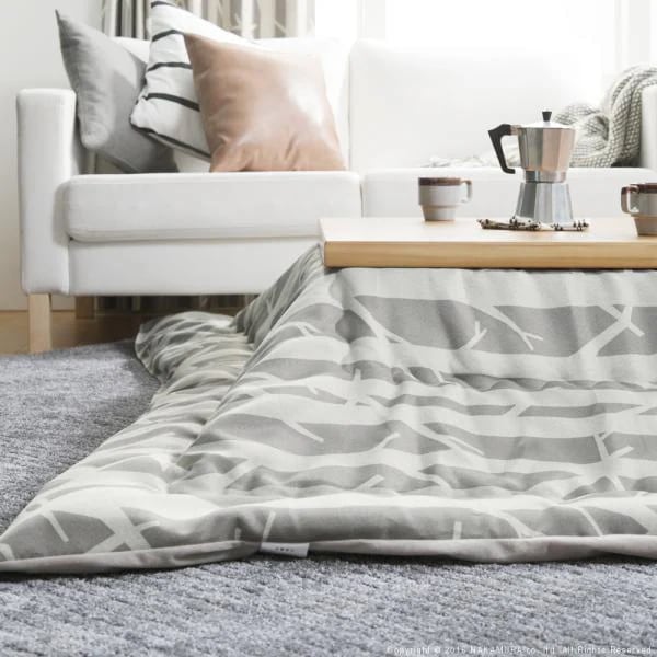 コタツ布団 単品 掛け布団のみ こたつ掛布団 285×205cm リビングコタツ用 北欧 デザイン 柄 おしゃれ 薄掛け 日本製 国産 コタツテーブル本体別売り
