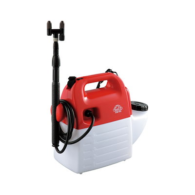 他サイト： 【在庫有・即納】セフティー3 ハイパワー 電池式 噴霧器 5L ホース1.7m ノズル40~90cm 1頭2頭切替 SSD-5H 噴霧 ミクロの霧 均一噴霧の商品画像