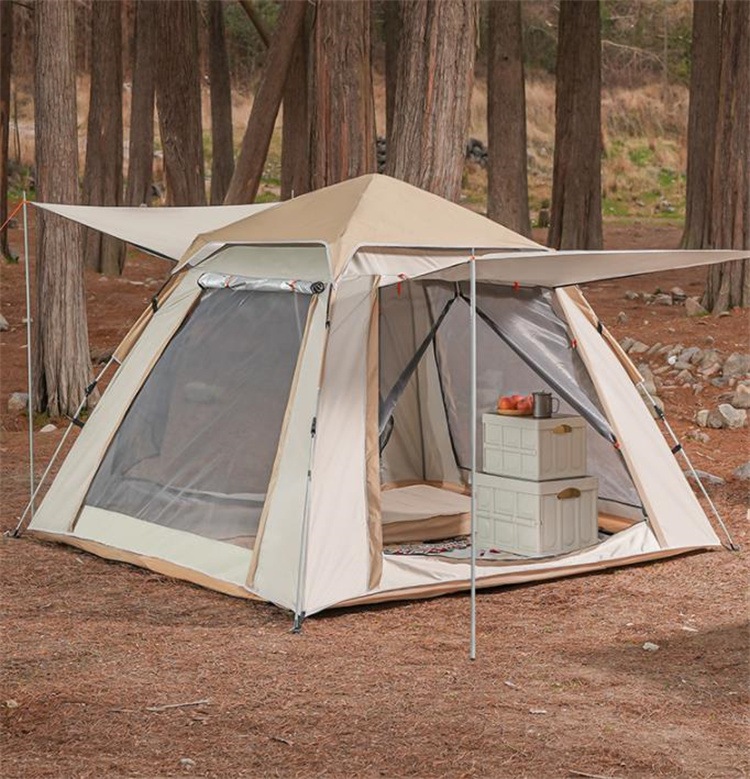 早い者勝ち テント アウトドア 3-4人 全自動 屋外テント 釣り キャンプ セット 装備 登山 防水 UV オックスフォード布 天幕 野外生存 キャンプ ピクニック
