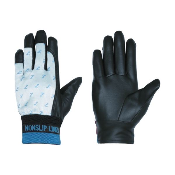 （まとめ）ペンギンエースジャパン ノンスリップ甲メリ L ブラック PA-2303 1双[x3]