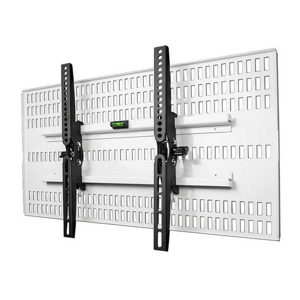 スタープラチナ TVSKBTI200MW ホワイト TVセッター壁美人 TI200 Mサイズ [テレビ壁掛け金具 (3747インチ対応)] メーカー直送