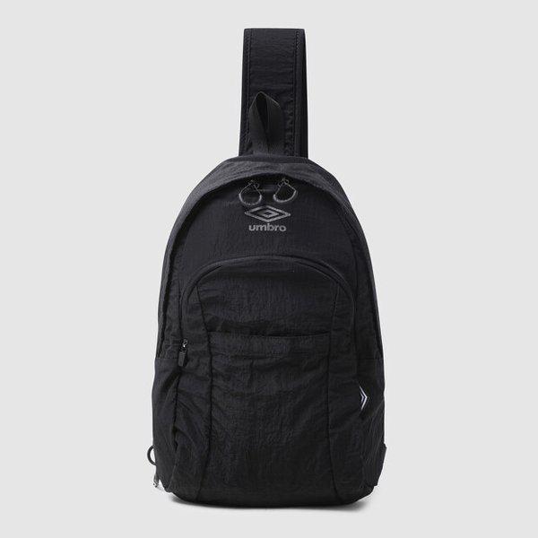 パックイット軽量パッカブルスリングバッグ BLACK UR223CBG42 BLK0