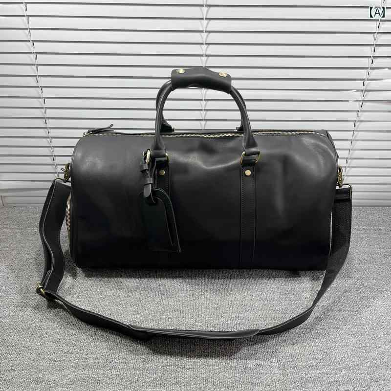 バッグ　ハンドバッグ　トラベル 革 メンズバッグ第一層 牛革 ハンドバッグ 旅行 バッグ大容量 荷物 バッグ フィットネススポーツ テール グッズ 6,826円