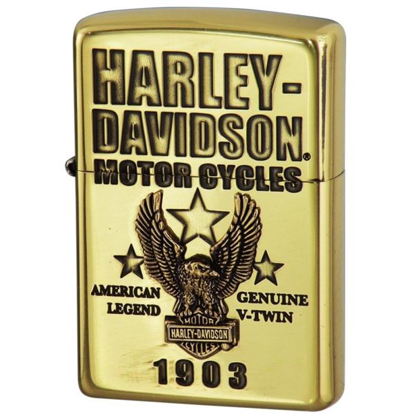 ZIPPO ジッポー ライター 200 ハーレーダビッドソン 日本限定ゴールド HDP-60