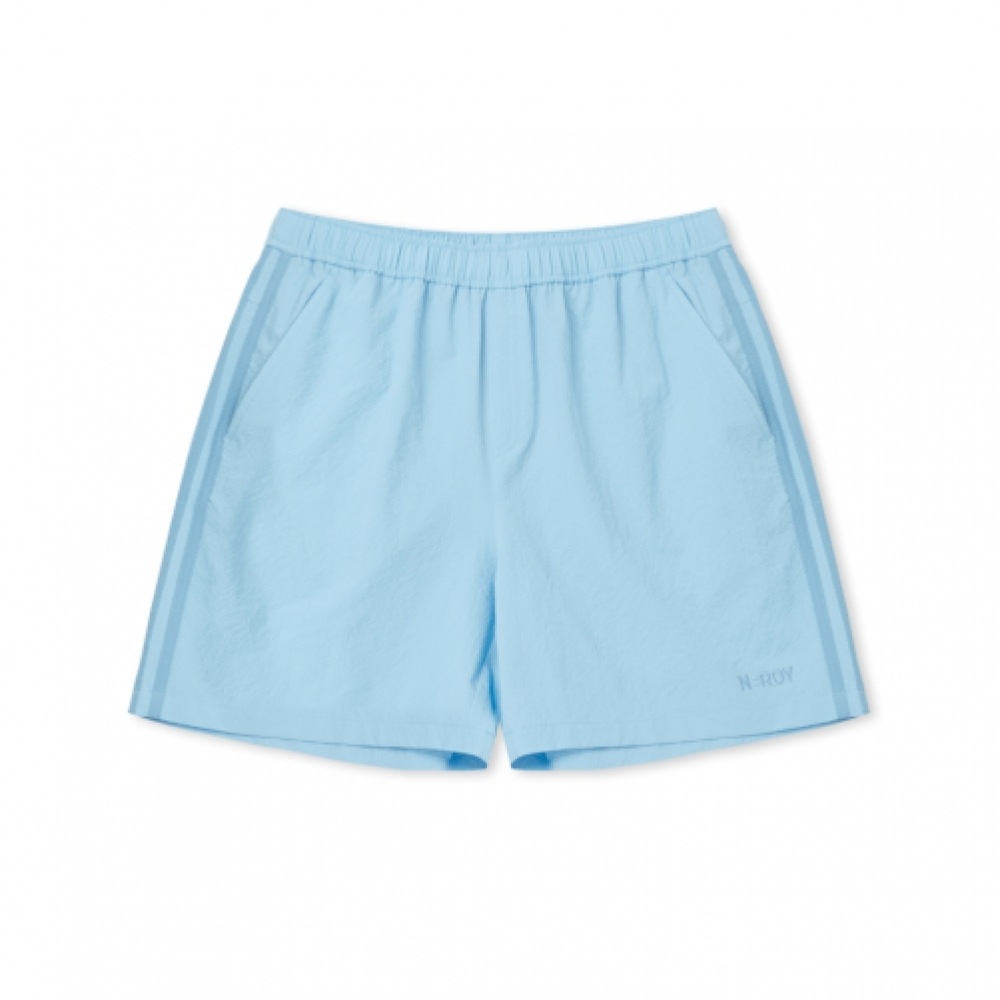 NERDY シーサッカーハーフパンツスカイブルー