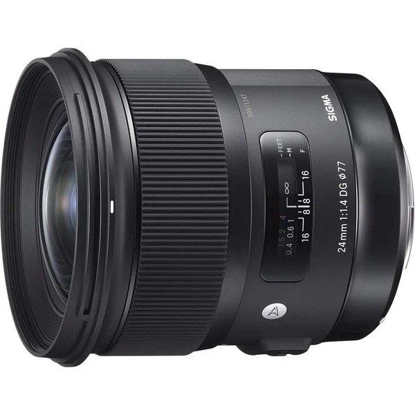 【中古】シグマ SIGMA 広角レンズ Art 24mm F1.4 DG HSM キヤノン用 401542