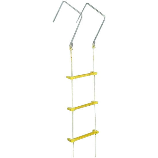 八ツ矢工業(YATSUYA) 縄はしご 大カギ付 5m 12030その他