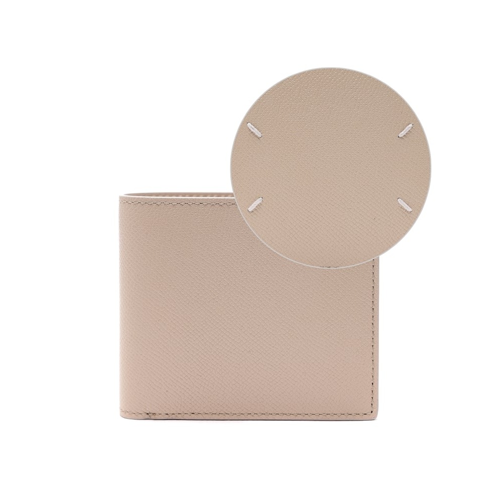 メゾンマルジェラ [メゾンマルジェラ] 22SS メンズステッチ二つ折り財布 (S35UI0435_P4745_T2086_22S) PVOS35UI0435P4745T20800