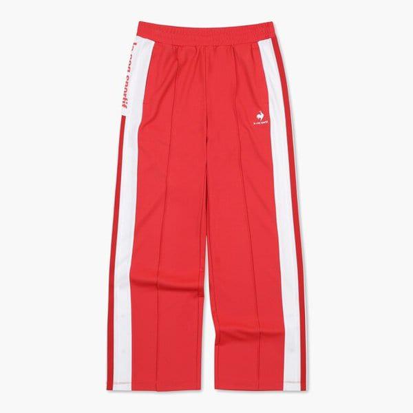 [在庫処分][70% OFF] サンデーワイドトラックパンツ RED / QP123TFP32 / 男女共用