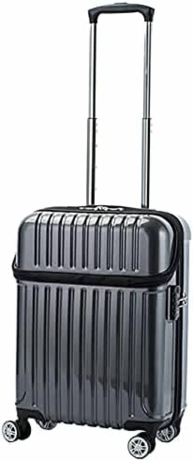 キャリーケース トップオープン 機内持込 TSA 超軽量 メンズ レディース 旅行