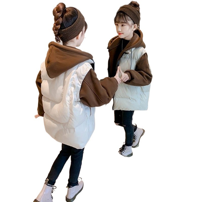 女の子の冬コート派は綿入れダウンを克服して綿入れを厚くして中長8