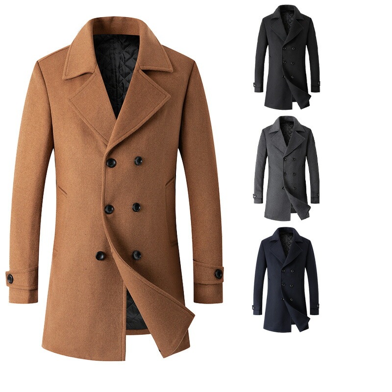 メンズコート ヨーロッパサイズ 大きいサイズ トレンチコート ビジネスコート 秋 冬 紳士 アウター Pコート ピーコート 防寒 ロングコート チェスターコート ウールコート