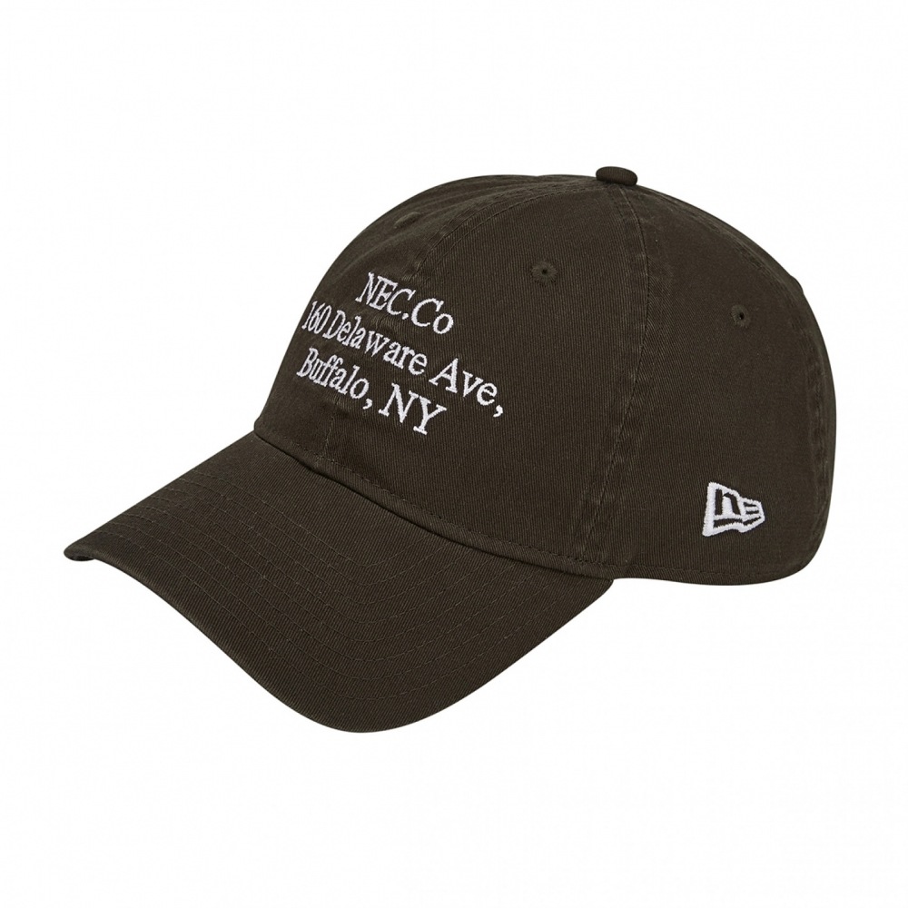 NEWERA チノスクリプトアンストラクチャードボールキャップチョコレート/ 13784824
