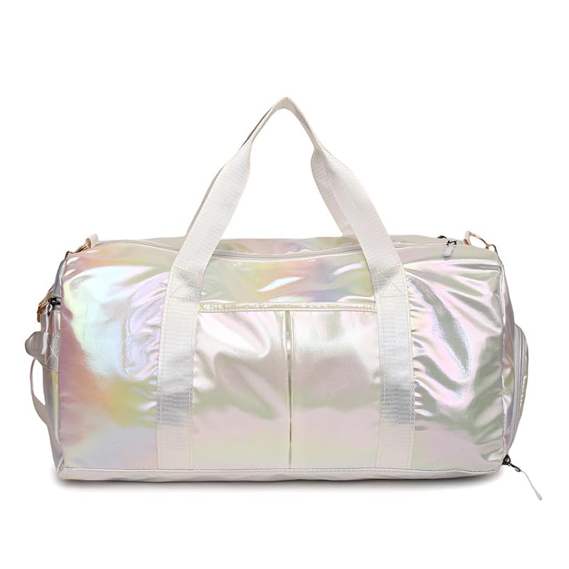 ゾシーフェックス ボストンバッグ ジムバッグ 虹色 スポーツ用 レディース 大容量 軽量 旅行バッグ 防水 ゴルフ マザーバッグ 乾湿分離 A4 3WAY 出張 機内持込 修学旅行 2泊3日 B689