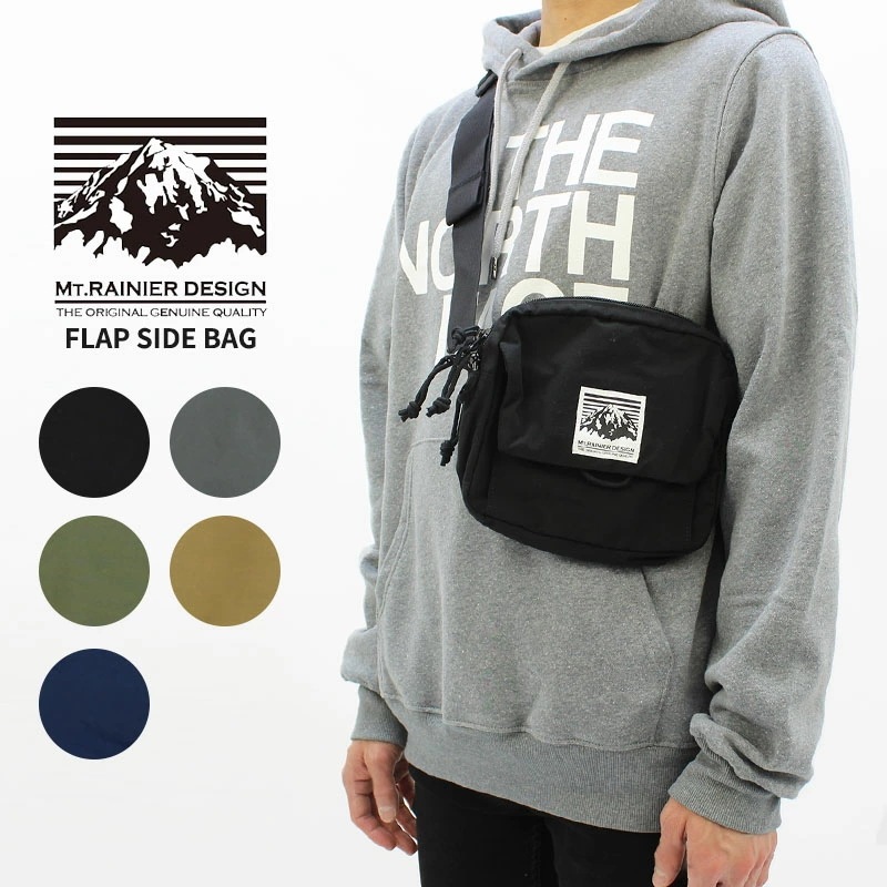 マウント レイニア デザイン MT.RAINIER DESIGN MRD FLAP SIDE BAG フラップ サイド バッグ ショルダー 7137 7138