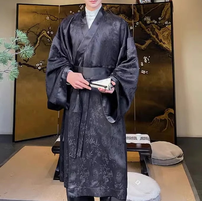 チャイナ服25新作メンズ アウター 防風 ロング丈 コート ジャケット 韓国 ファッションDY35