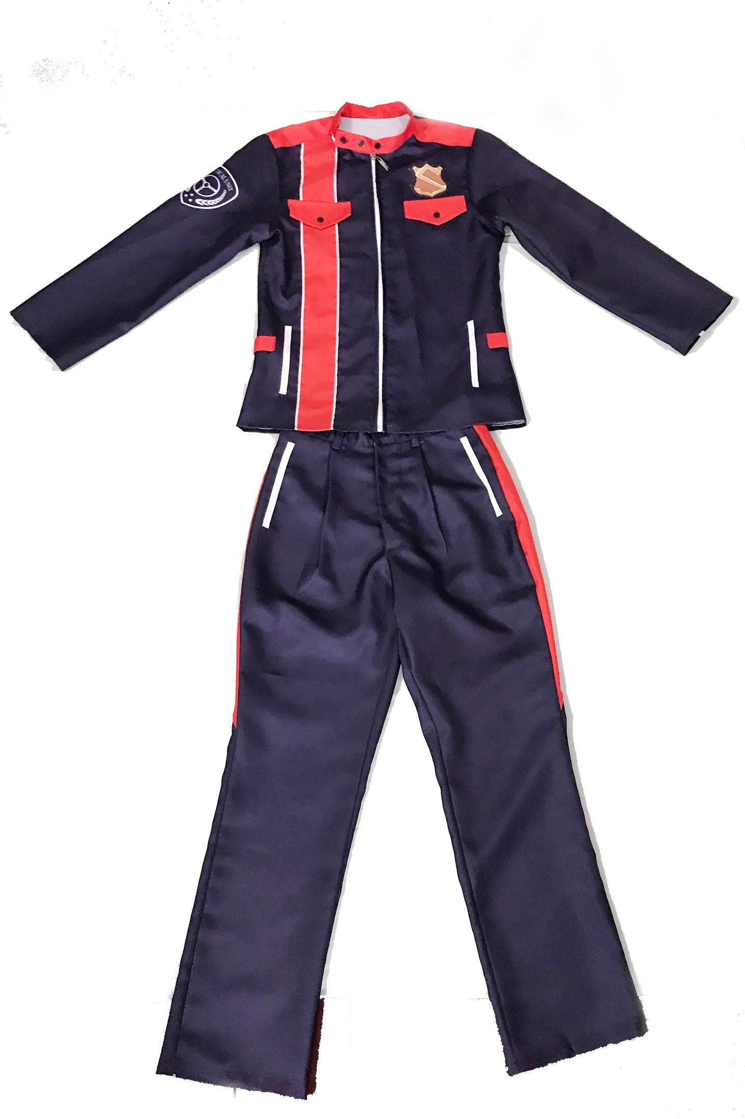 コスプレ衣装 COS1207 スーパー戦隊データカードダス 警察戦隊パトレンジャー 朝加圭一郎