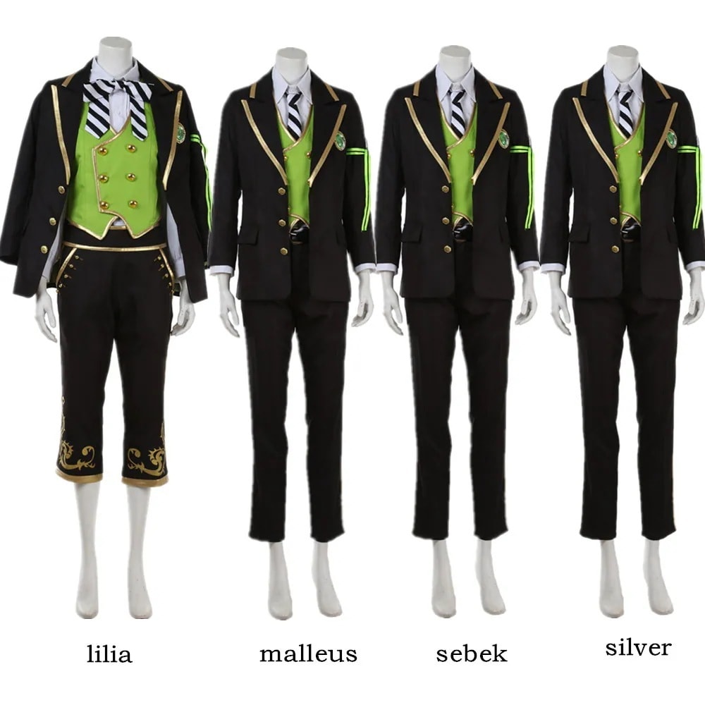 ツイステッドワンダーランド　ツイステ　ディアソムニア寮 lilia malleus sebek silver コスプレ衣装 コスチューム 学園祭 イベント 文化祭 仮装 変装