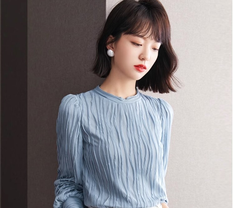 トップス ブラウス 長袖 シフォン かわいい 大人可愛い きれいめ シンプル カジュアル 大人 上品 おしゃれ お洒落 かっこいい レトロ 大人女子 こなれ感 ラフ ラブリー キュート ガーリー