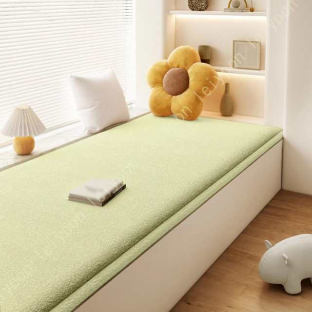 ごろ寝マット 長座布団 寝椅子用 ソファパッド フロア お昼寝 座布団 2人掛 ロングチェア シート 高反発 お尻が痛くならない