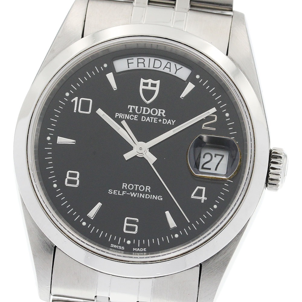 チュードル TUDOR 76200 プリンス デイトデイ 自動巻き メンズ 保証書付き_940359【中古】