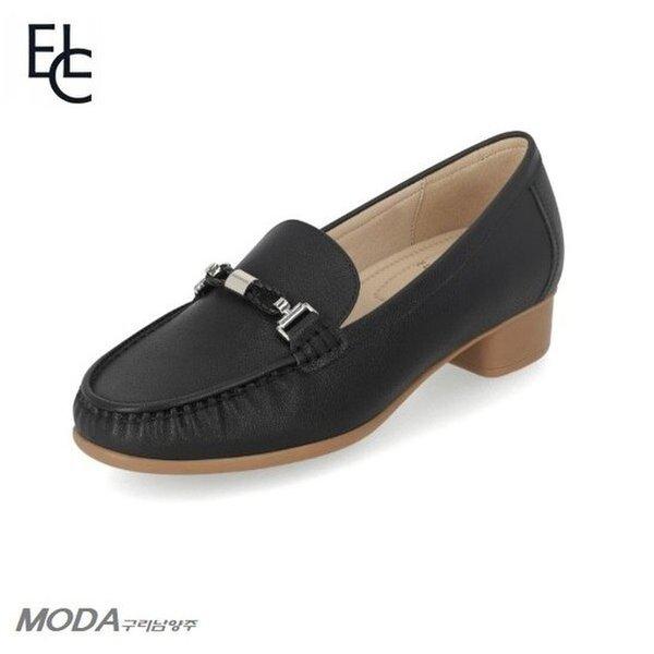 軽量クッションUPヒールローファー ソフト 女性 ローファー 1XWC10XL_GN