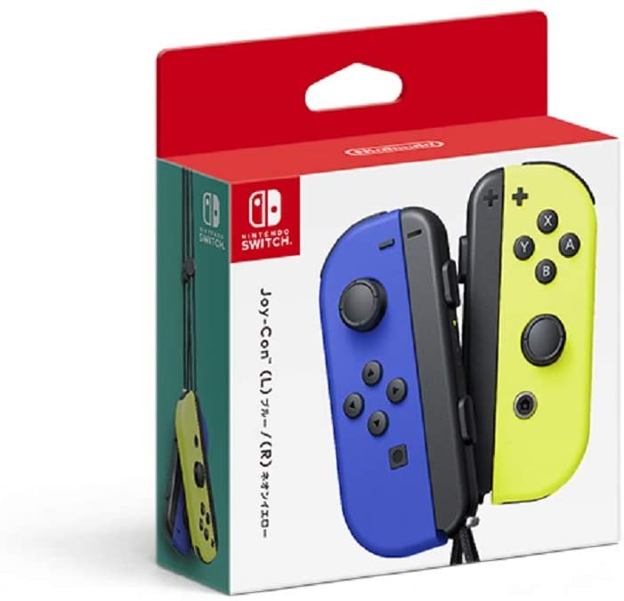 【任天堂純正品】Switch Joy-Con(L) ブルー/(R) ネオンイエロー【新品・未開封品】