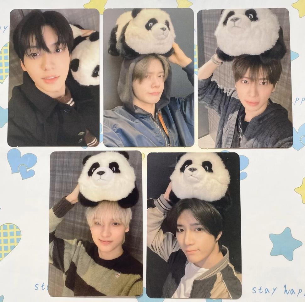 【最短当日発送】公式 TOMORROW X TOGETHER txt mini8　一直娯 yzy 中華　特典 全員５枚セット