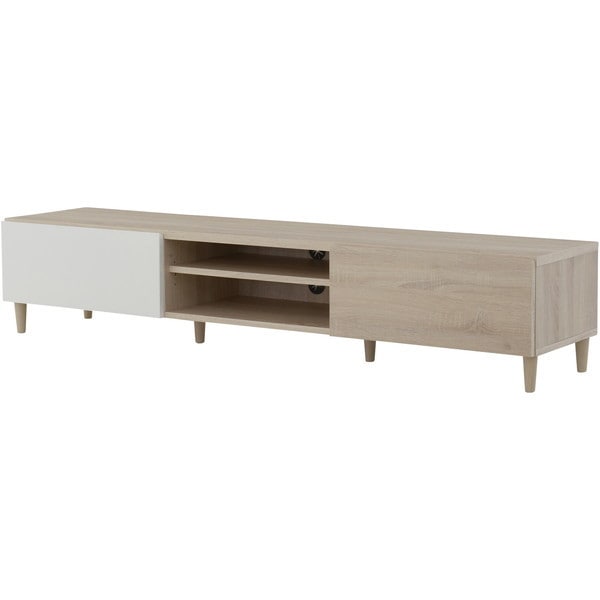 HM35-180L IV アイボリー／ブラウン HELM（ヘルム） [テレビ台 ローボード(180cm幅)] メーカー直送 21,084円