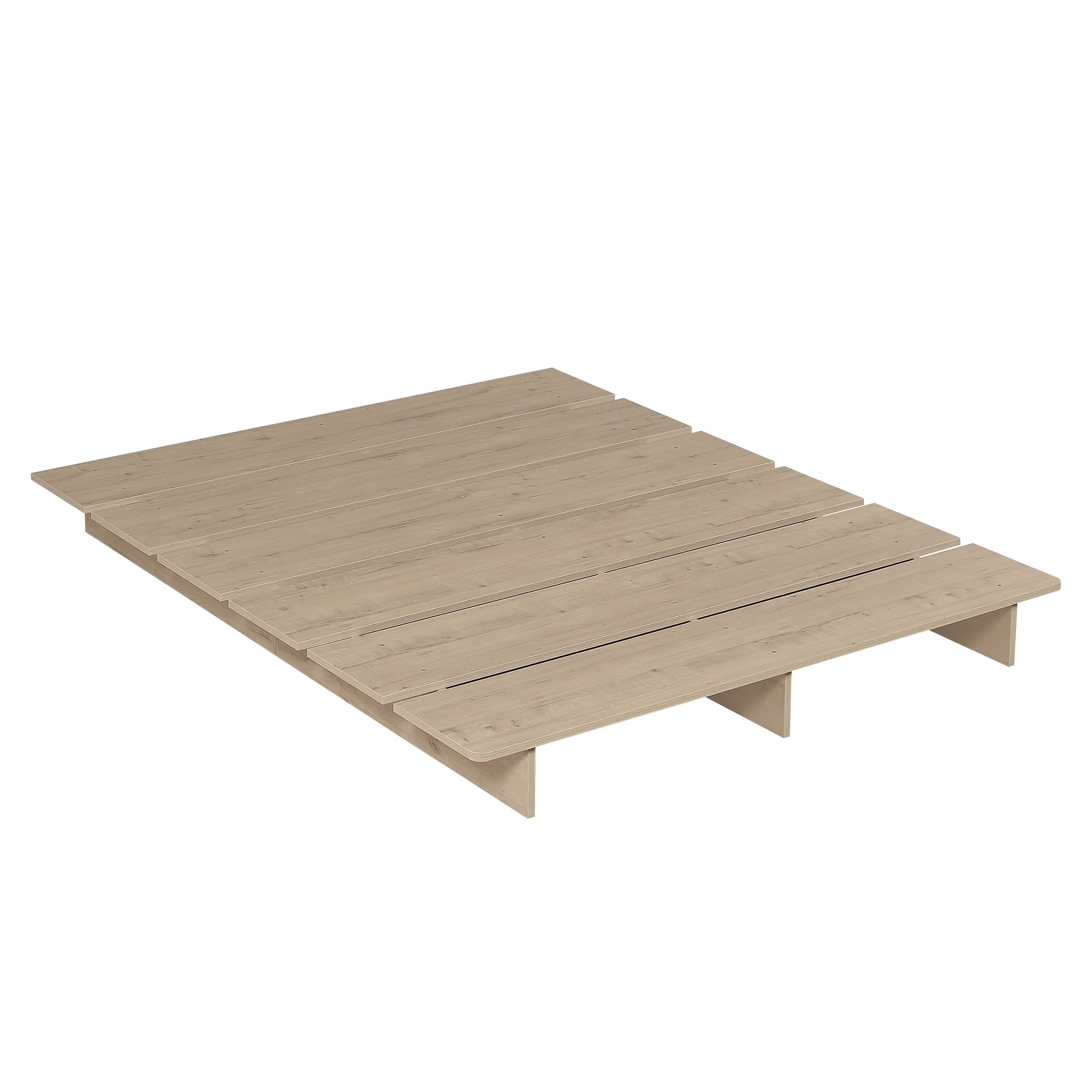 【国内出荷-送.料.無.料】ローベッドステージベッドフロアベッドすのこベッドDロータイプSSSSDQ脚付き一人暮らしおしゃれ木目調【幅140cm】ベッドベッドフレーム子供部屋子どもコンパクト59