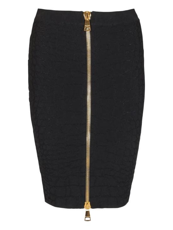 BALMAIN Women Skirts FF0LC290KJ14 0PA BLACK