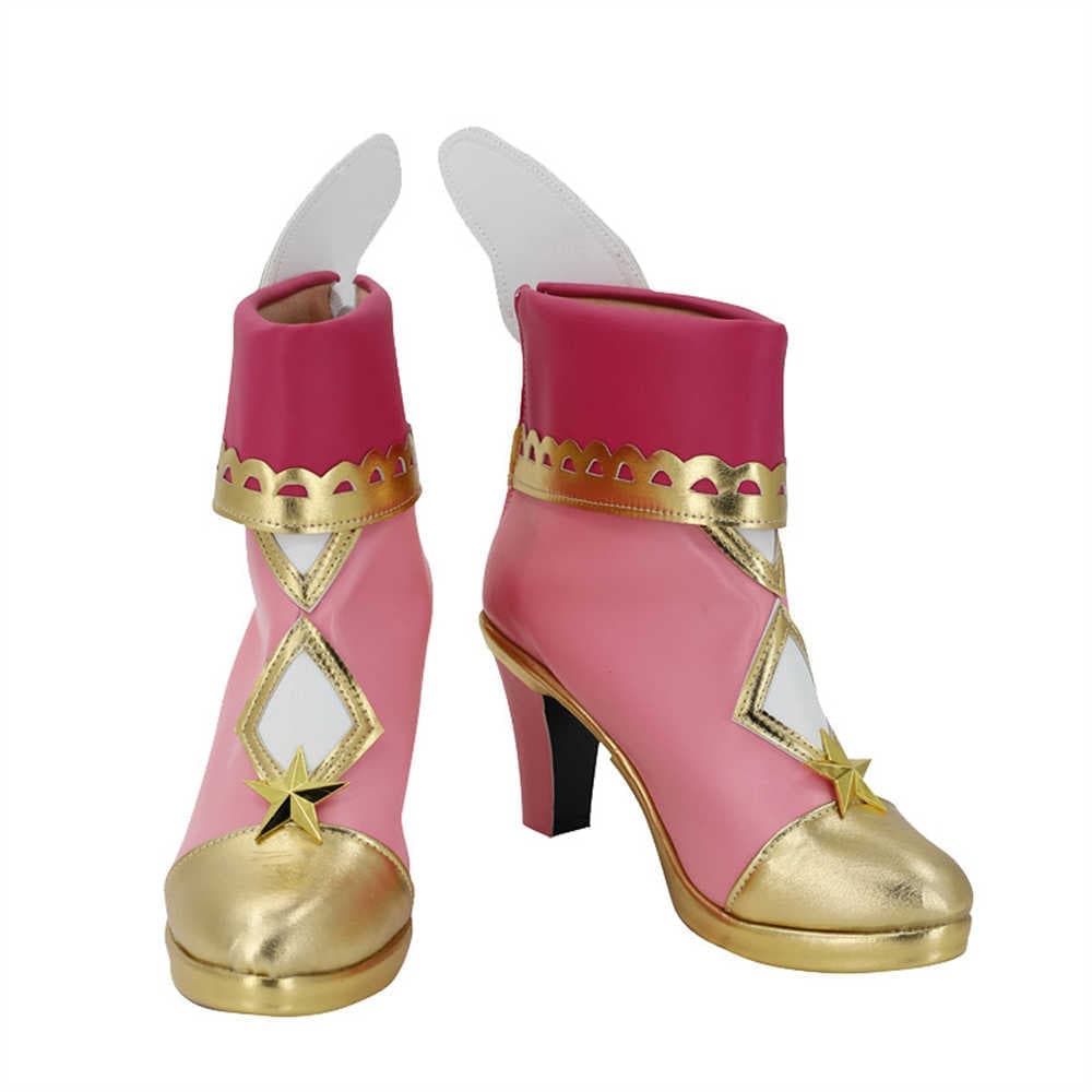 ラブライブ!　虹ヶ咲学園スクールアイドル同好会　マジカルフィーバー　中須かすみ　コスプレ靴/ブーツ期間限定30％