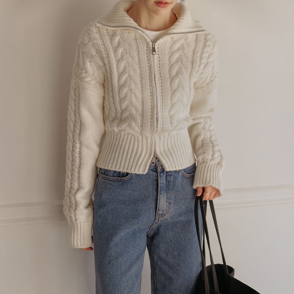 ウェールズケーブルツーウェイニット集業