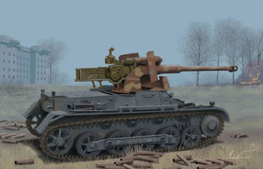 ドラゴンモデル 【再生産】1/35 WW.II ドイツ軍 I号対戦車自走砲 7.5cm Stuk40L/48搭載型(スマートキット)【DR6781】 プラモデル DR6781 Iゴウタイセンシャジソウ