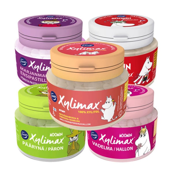 フィンランドキシリトールジリマックス虫歯予防 無着色砂糖不使用5個入りキャンディーキャンディー 6,612円