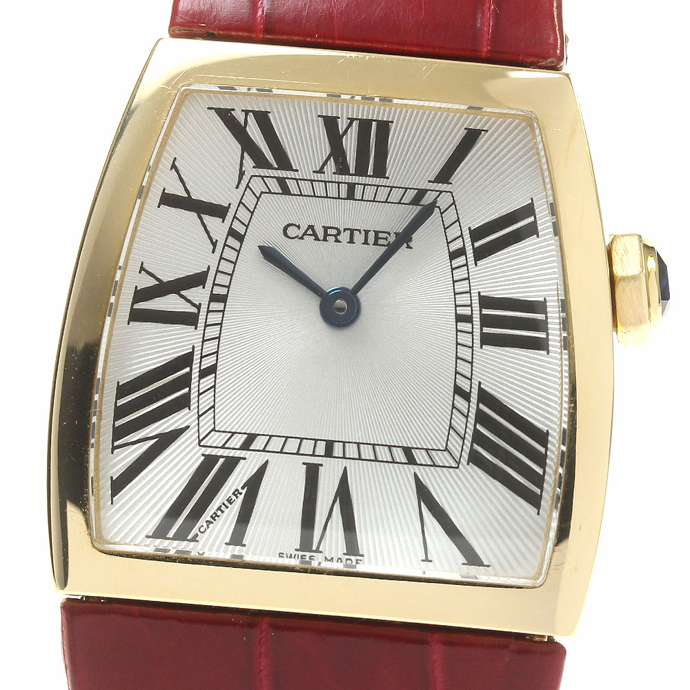 カルティエ CARTIER W6400156 ラドーニャ K18YG クォーツ レディース _820855【中古】