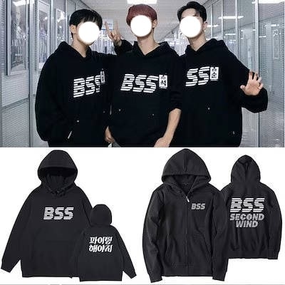 Seventeen アルバム Bss イソクミンフスングァンクォンスンヨン パーカー プルオーバー フリース セーター ジャケット