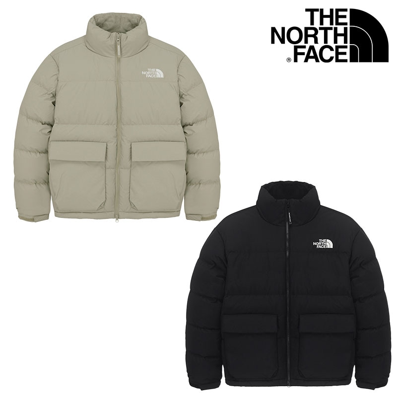 NJ1DQ59 YOUTRO EX RDS DOWN JACKET ダウンジャケット ヌプシ ショート レディース メンズ ジャンパー コート ジャケット 韓国 ホワイトレーベル ライトダウン 軽量
