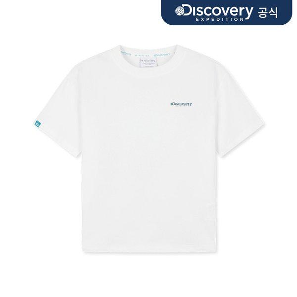 キッズフレッシュベントネイチャーグラフィック半袖Tシャツ（WHITE）_