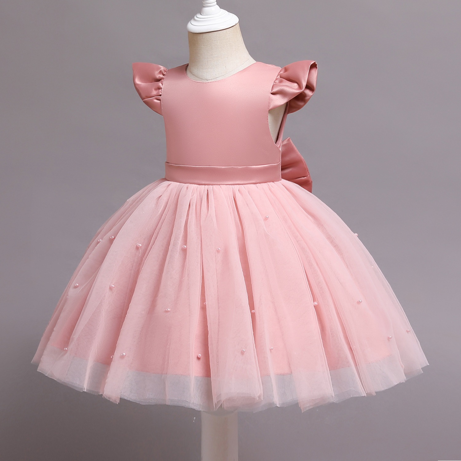 【1つ買うと10つ無料】女の子の誕生日花の女の子プリンセススカートドレスガールロングスカートガールピアノパフドレス 68,672円