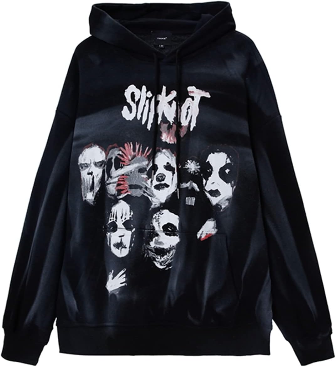 トレーナー メンズ スウェット 頭蓋骨柄 長袖 パーカー パンク系 ロック 裏起毛 春服 大きいサイズ プルオーバー トップス ファッション 無地 Tシャツ カジュアル 秋 冬 春 ストリー