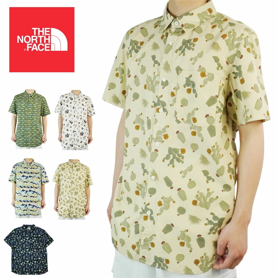 ノースフェイス THE NORTH FACEメンズ シャツ【クリックポスト発送】N S/S BAYTRAIL SHIRTSベイトレイルショートスリーブシャツB
