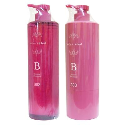 [セット販売] ナンバースリー ミュリアム シャンプー B 660ml + トリートメント B 620g サロン専売品 美容室専売