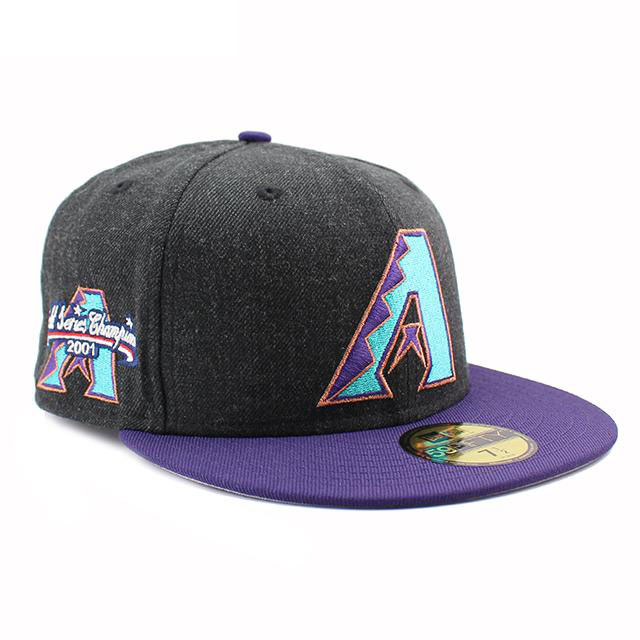 ベースボールキャップ 帽子 59fifty メンズ レディース MLB アリゾナ ダイヤモンドバックス 6 3/4-8 1/4
