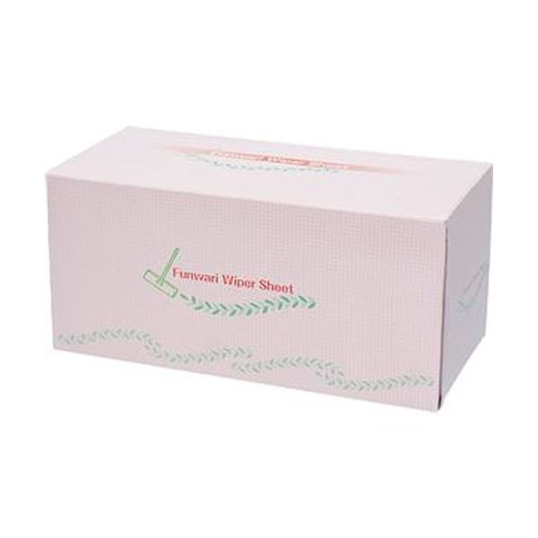 （まとめ）アズマ工業 ふんわりワイパーシートピンク 1箱（50枚）(×10セット)