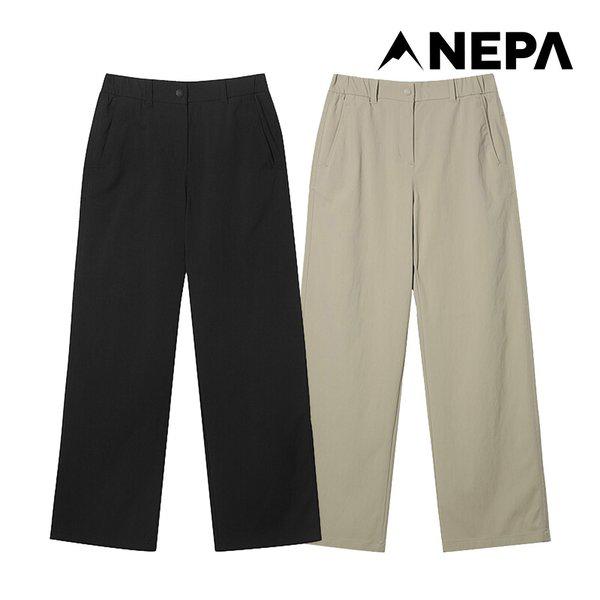 女性コットンライクパンツ7L61669