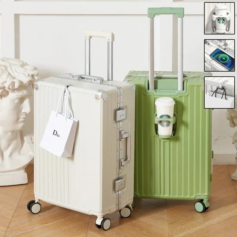 超軽量スーツケース機内持ち込み USBポート スーツケース 静音 TSAロック 360回転キャスタ 10色 キャリーバッグ 修学 旅行 出張