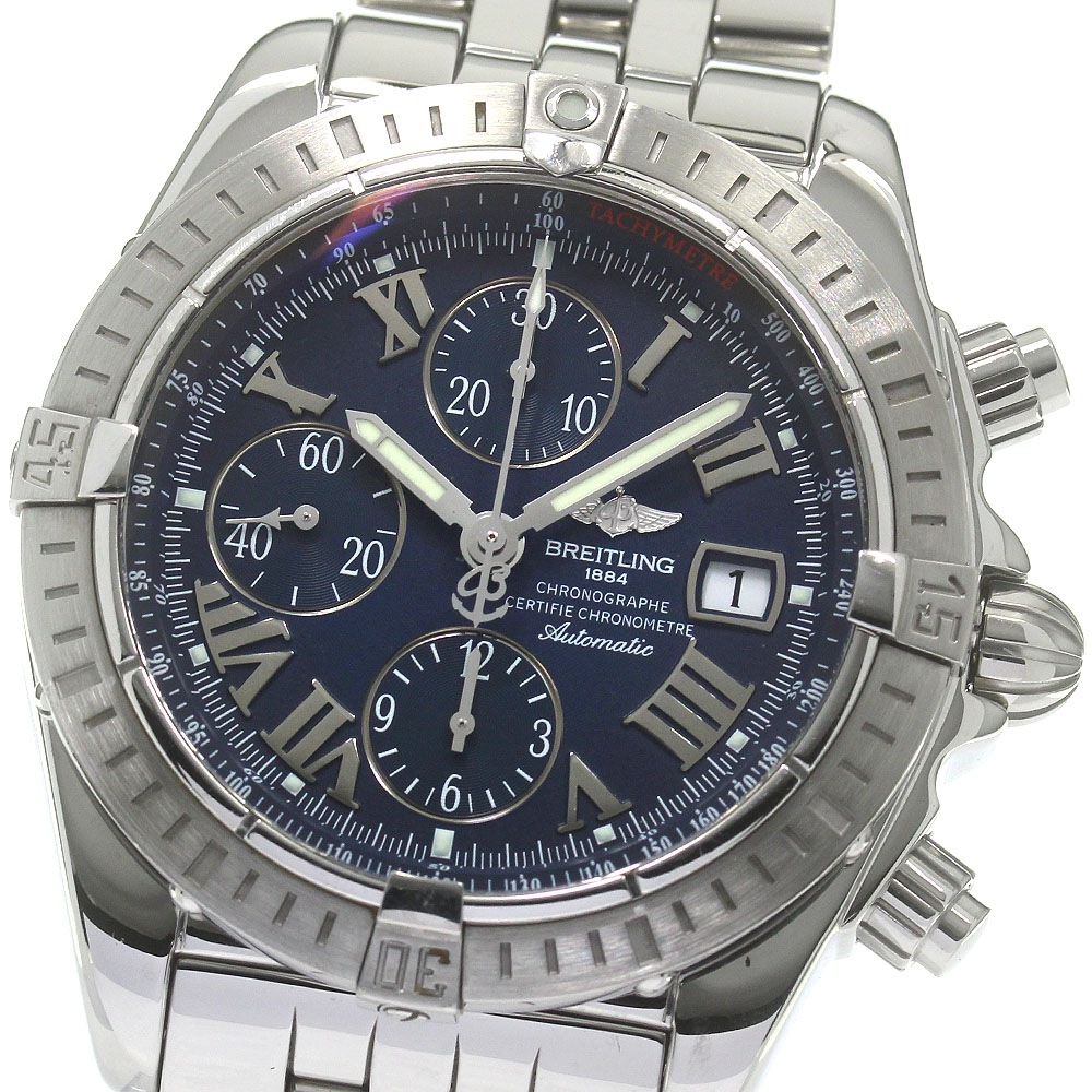 訳あり ブライトリング BREITLING A13356 クロノマット エボリューション 自動巻き メンズ _842253【中古】
