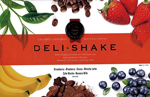【ギフト】 DELI-SHAKE （デリシェイク）24袋入り（各4袋） バナナミルク カフェモカ 抹茶ラテ ココア ブルーベリー ストロベリー 6種のフレーバー ダイエットサプリメント